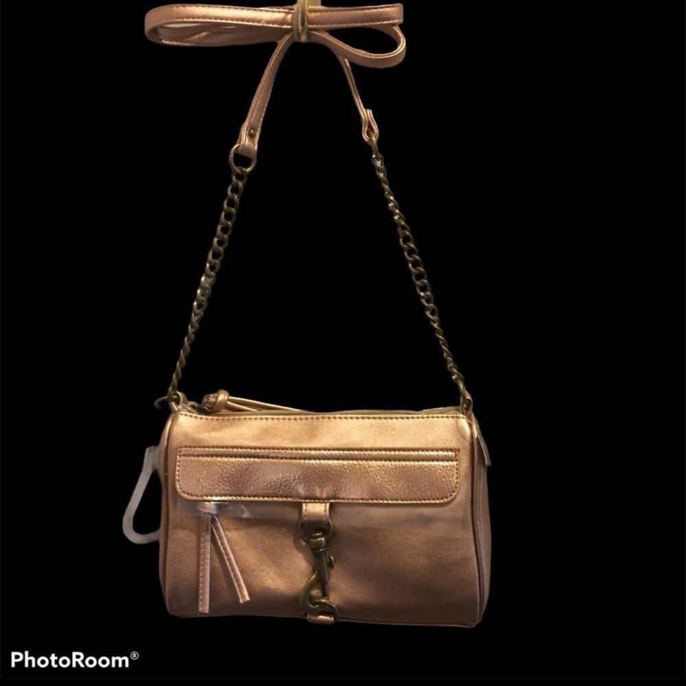 New No Boundaries Rose Gold Crossbody Bag